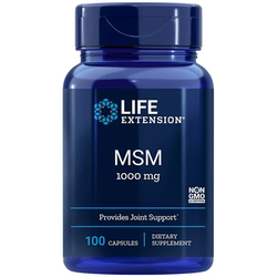 MSM, 1000 mg - 100 kapsul