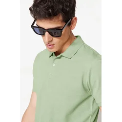 Trendyol Muška majica TMNSS20PO0009, Zelena
