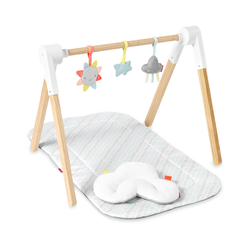 SKIP HOP Igralna odeja z lesenim trapezom Silver Lining Cloud 0m+