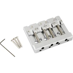 Fender HiMass String-Through 4-String Brass Saddles Chrome Rezervna kobilica za bas kitaro