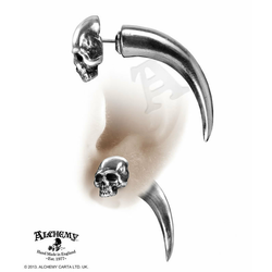 Uhan Tomb Skull Horn - ALCHEMY GOTHIC - E320