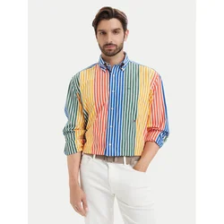 Tommy Hilfiger Srajca Prep MW0MW43303 Pisana Regular Fit