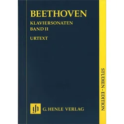 BEETHOVEN:KLAVIERSONATEN BAND 2 STUDIEN EDITION