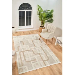 Conceptum Hypnose Tepih Boyut By002, 80x400 cm, Krem-beli