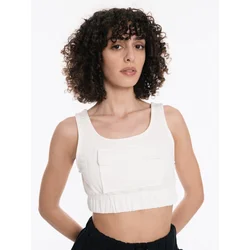 4TAILORS Top Sorbet bela