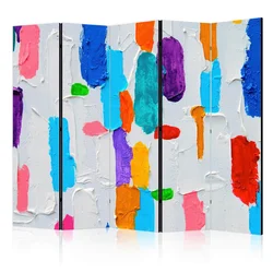 artgeist Paravan Color Matching I, 5-Delni, Dvostranski