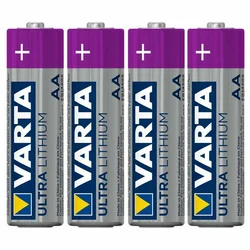 Baterije 1x4 Varta Ultra Lithium Mignon AA