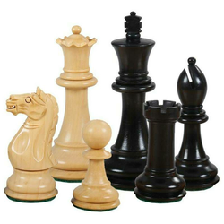 Šahovske figure Oxford Ebonised 3.75