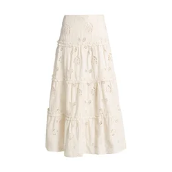 GUESS Krilo LENORA EYELET svetlo bež