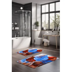 Lessentiel Maison Set prostirki za kupatilo CT-5412, 2 Komada, Šarena