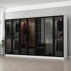 Hanah home Ormar Kale 315x210x52cm Belo-Crni