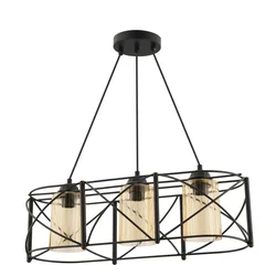 OPVIQ Luster Dratrio Glass Black Yellow