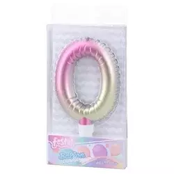 Balloon candle svećica duga - odaberite broj ( 710320 )