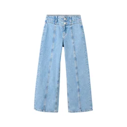 MANGO KIDS Kavbojke moder denim
