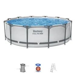 BESTWAY Bazen sa filter pumpom STEEL PRO MAX 56418 - 366x100cm