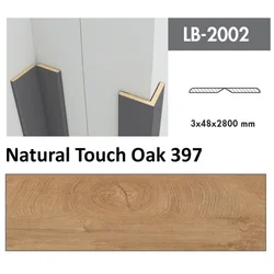 Profil Zidni MDF LB-2002 Natural Touch Oak (397) 2800x48x3mm ( 026-060 )