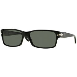 Persol PO2803S 95/58 Polarized ONE SIZE (58) Črna/Zelena