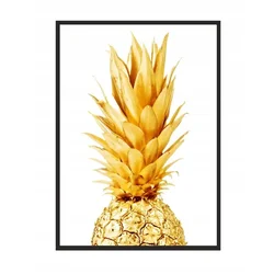 shumee SLIKA, PLAKAT V OKVIRJU 33x43 cm Ananas P510