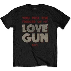 Kiss Pull The Trigger Black L Majica