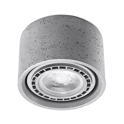 Sollux SL.0881 - Stropna svetiljka BASIC AR111 1xGU10/40W/230V beton