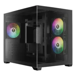 Gamdias Kućište za desktop računar Aura GC10M V2, ARGB, Full Tower, Crno