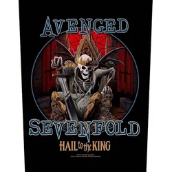Avenged Sevenfold Hail To The King Našitek za šivanje 36 x 30 cm