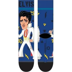 Elvis Presley Nogavice Cartoon Crew One Size