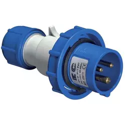Industrijski utikač 220V 16A 2P+T IP67