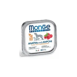 MONGE Pašteta za pse sa ukusom pačetine i maline 150g