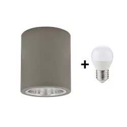 LED plafonsko svetlo JUPITER 1xE27/6W/230V 120x98 mm
