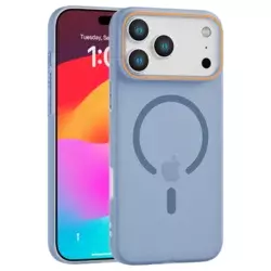 Matte Color MagSafe maska za iPhone 17 Pro Max – plava