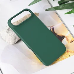 Maska za iPhone 17 Air 66 Teracell Soft Velvet tamno zelena