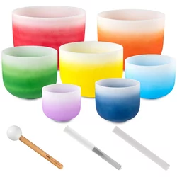Sela Crystal Chakra Set 7 pcs Komplet pojočih posod Multi
