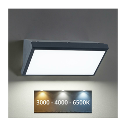 Brilagi - LED spoljašnje zidno svetlo TRIANGLE LED/20W/230V antracit IP65