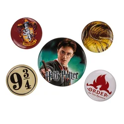 Set bedževa Harry Potter, 3,8 cm