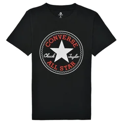 Converse Majice s kratkimi rokavi CORE CHUCK PATCH TEE Črna