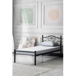 Woody Fashion Single Bedstead K50 - Black (100 x 200)