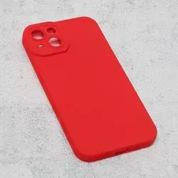 TERACELL Maska za iPhone 13 6.1 Silikon Pro Camera crvena