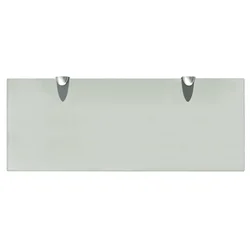 Zidne police 2 kom staklene 50 x 20 cm 8 mm