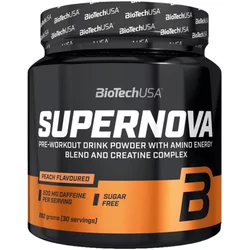 Biotechusa Pre-workout Supernova, Narandža-mango, 282g