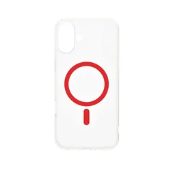Dvided MagSafe iPhone 16 providna maska - Red