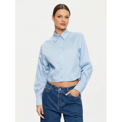 Calvin Klein Bluza K20K208068 Modra Regular Fit