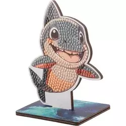 CRYSTAL ART Diamantna slika Ocean: morski pes