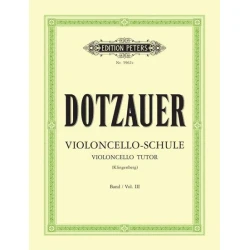 DOTZAUER:VIOLONCELLO SCHULE BAND 3