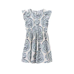 Mayoral Poletna obleka 6975 Modra Regular Fit