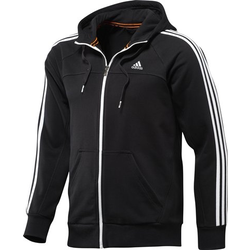 Adidas Muška jakna s kapuljačom ESS 3 Stripes Light Full-Zip Hood X23567