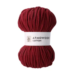 Atmowood cotton 5 mm - bordo