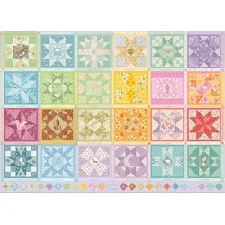 Cobble Hill - Puzzle Star Quilt Seasons - 1 000 kosov