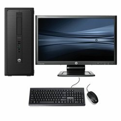 HP ProDesk 600 G1 i3-4130, 8GB, 120GB SSD + 23 monitor