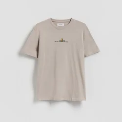Reserved - Comfort majica kratkih rukava s printom
